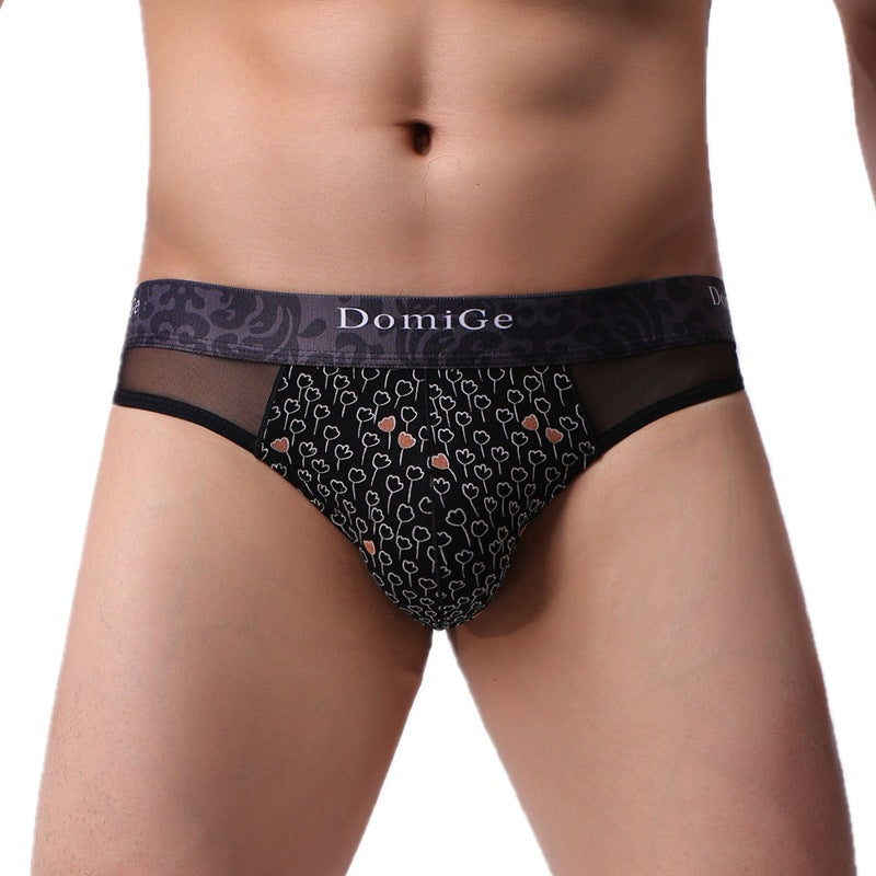 Sexy Printed Men's Thong Underwear pant