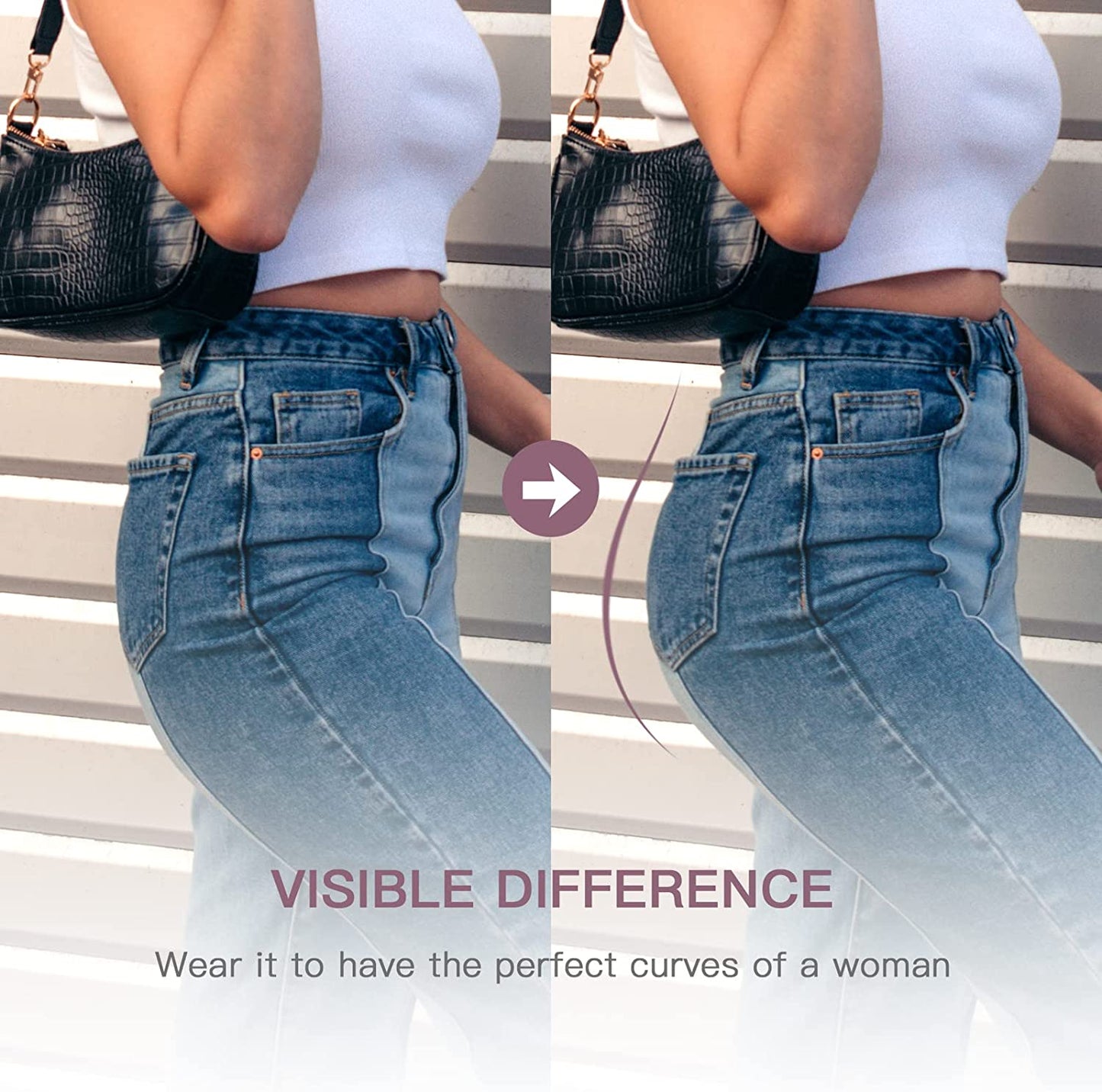 Half Length Vagina Pants Hip Enhancer