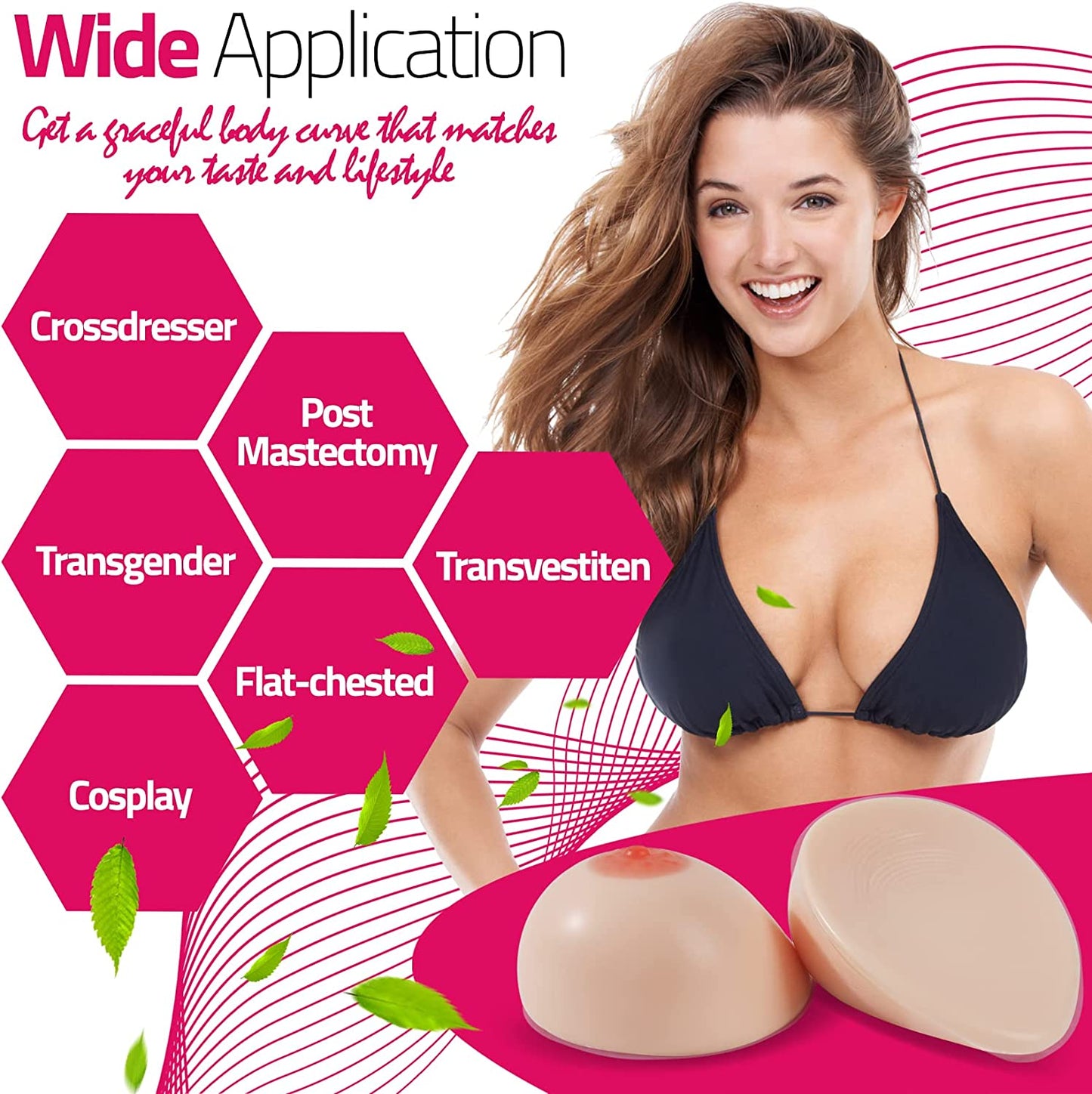 CYOMI Silicone Breast Form Mastectomy Prosthesis