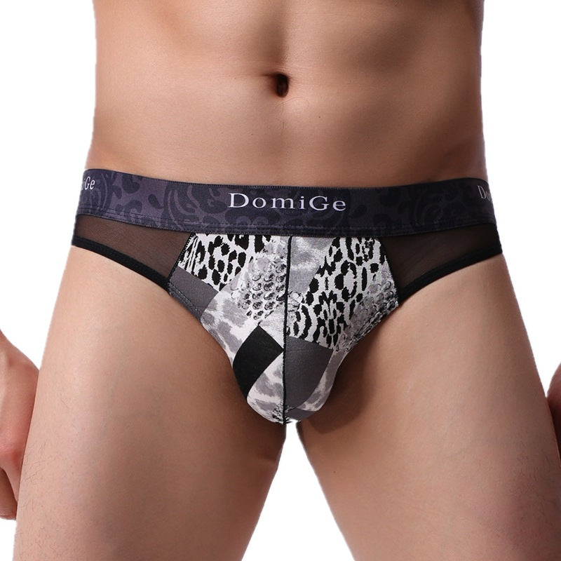 Sexy Printed Men's Thong Underwear pant