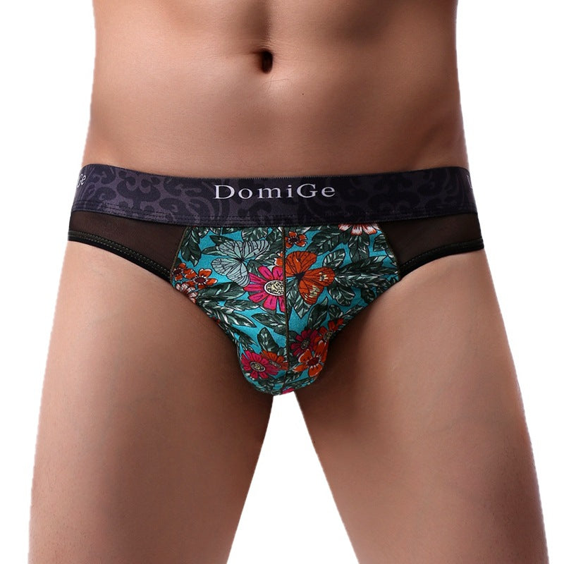 Sexy Printed Men's Thong Underwear pant