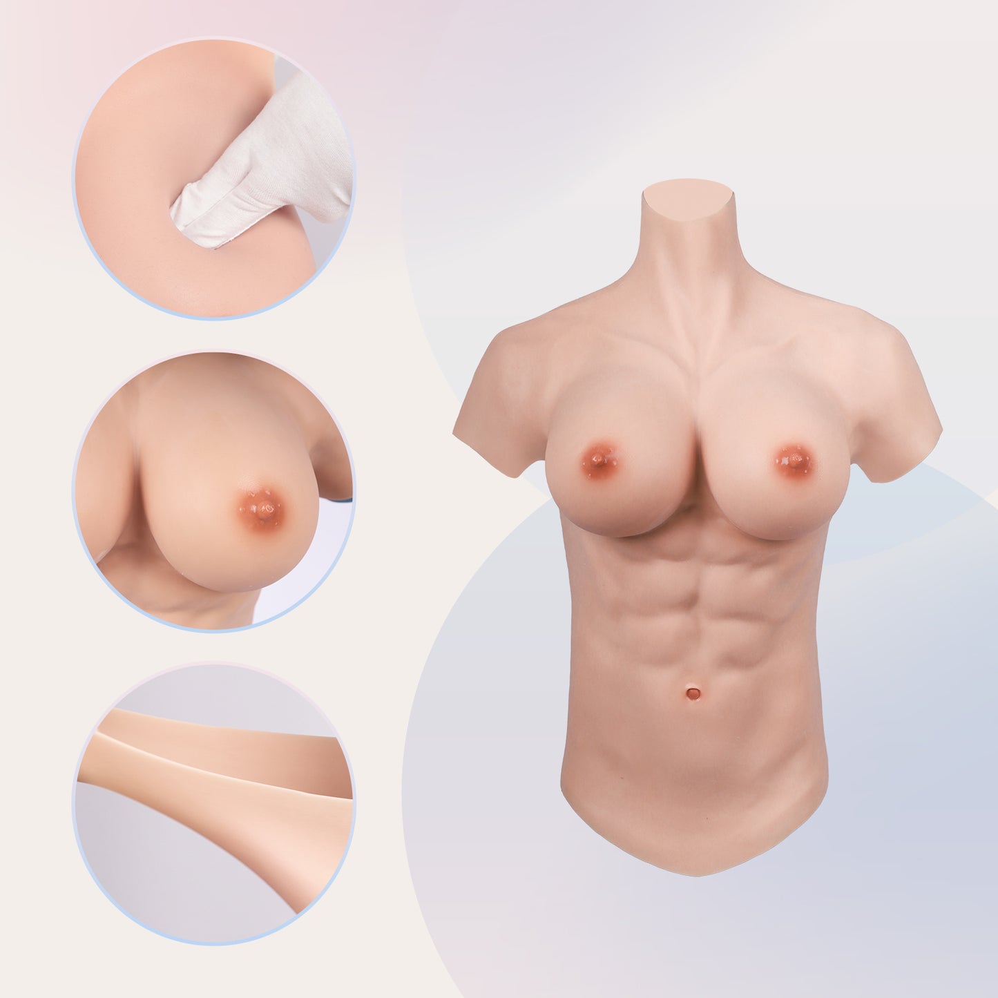F Cup Breast Muscle Suit
