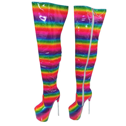 Rainbow High Heel Boots