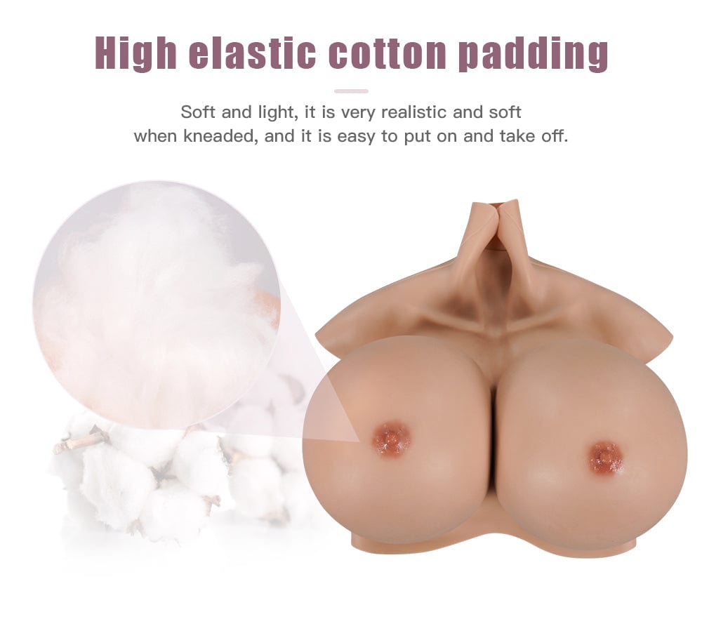 Cyomi Z Cup Silicone Huge Boobs Breastplate