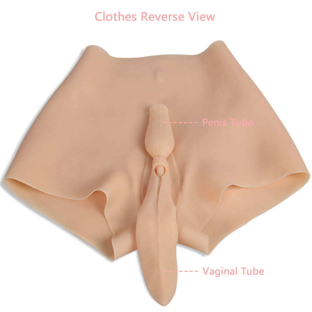 Silicone Vaginal Panties Boxer 1G