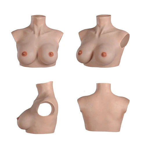 B-G Cup Silicone Breastplate