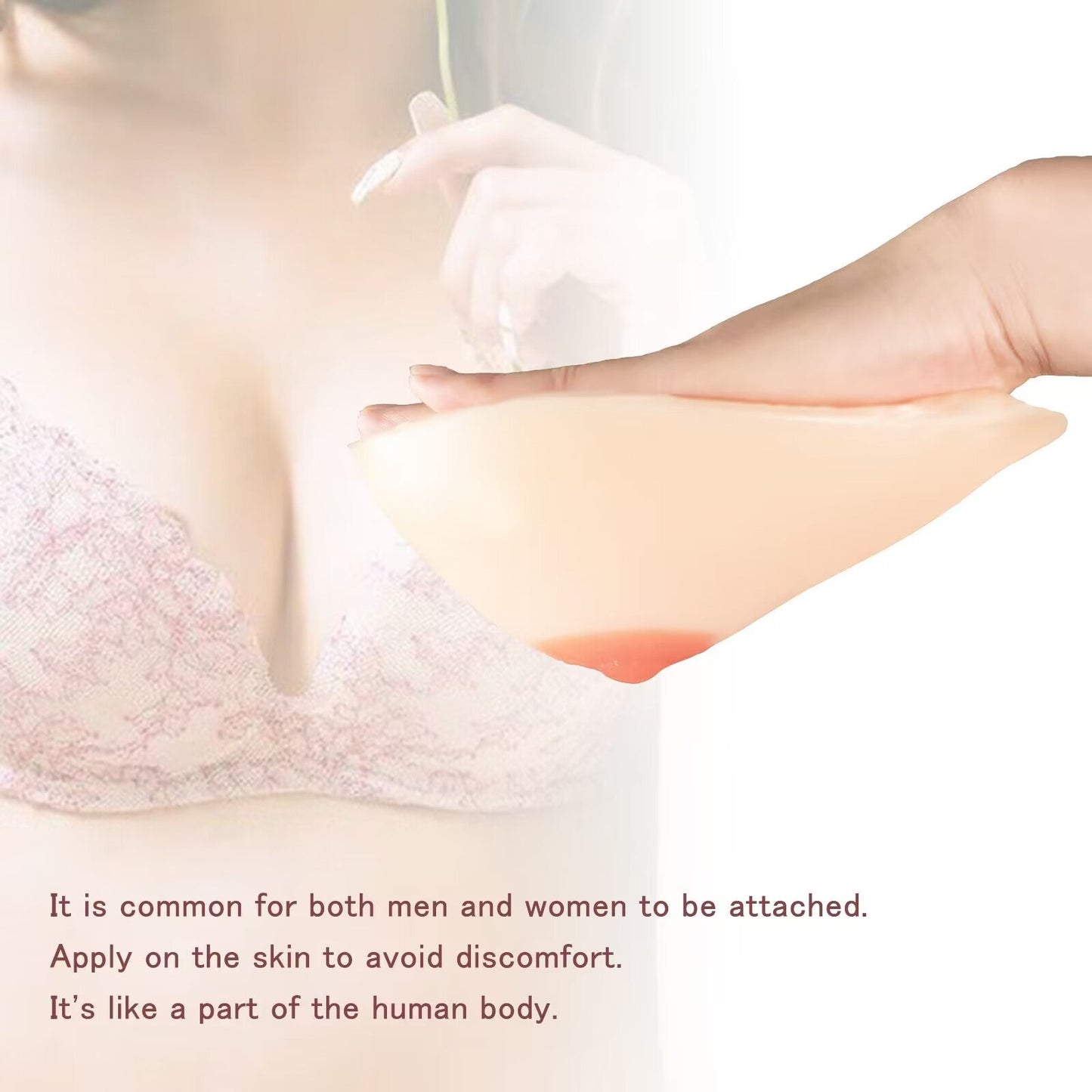 Silicone Bust Self Adhesive Artificial Breasts