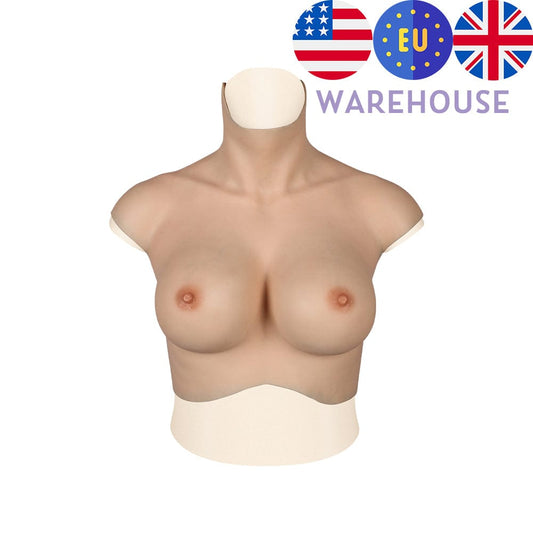 High Collar Silicone Breastplate 7G
