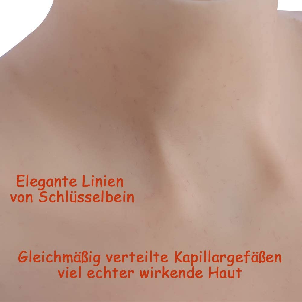 Silicone Bodysuit Artificial Breasts and Vagina 4G