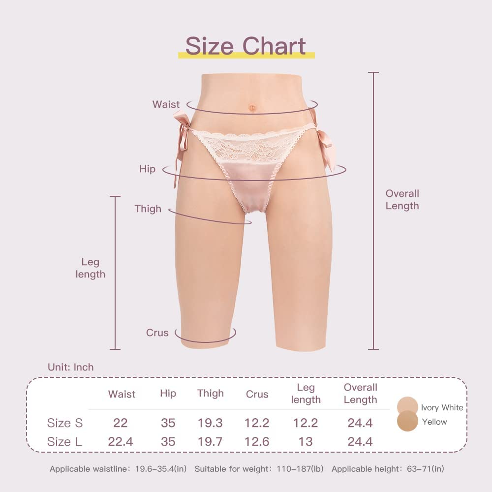 Half Length Vagina Pants Hip Enhancer