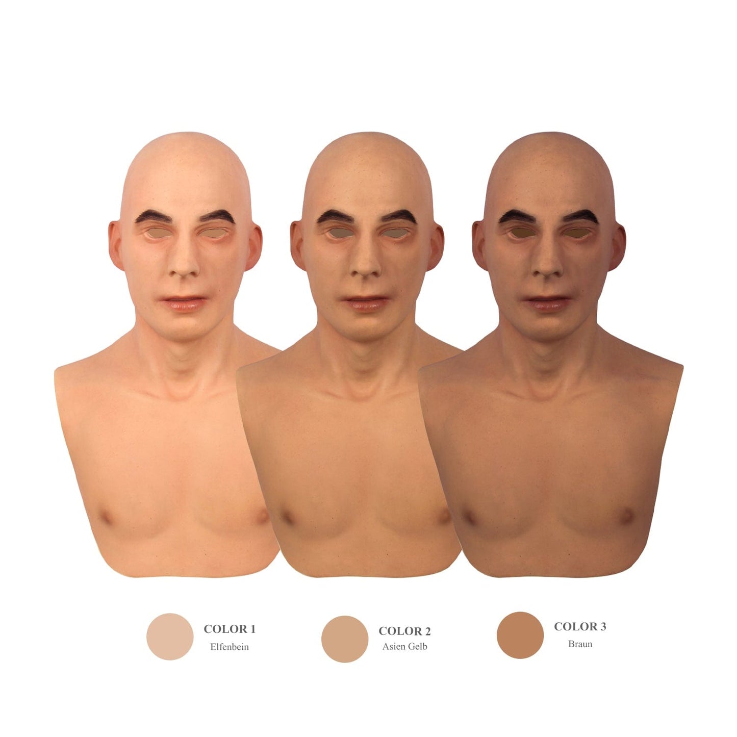 Hans Youth Male Silicone Mask