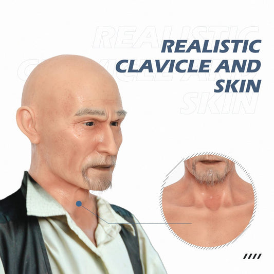 Charles Silicone Old Man Mask