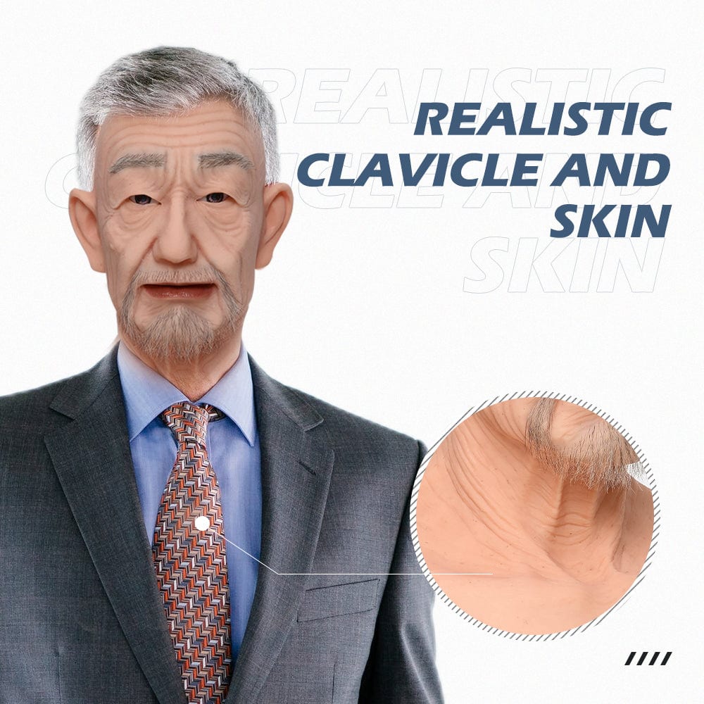 William Asian Old Man Mask