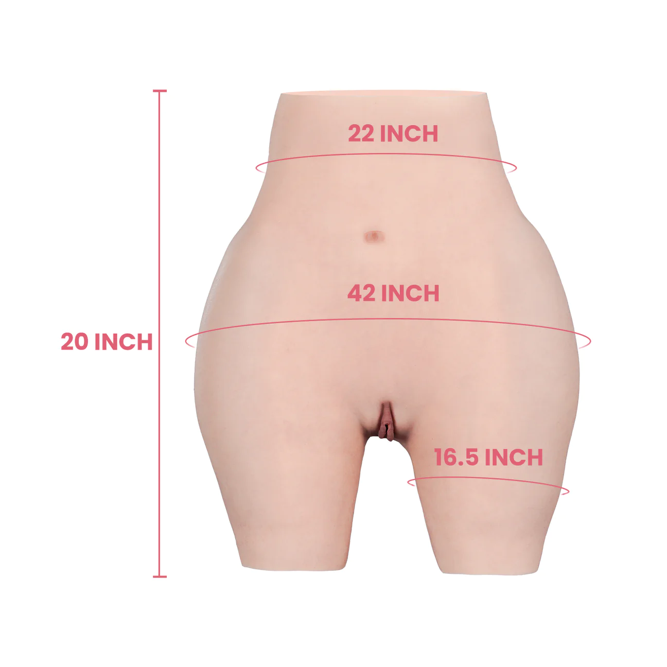 Extended Hip Enhancer Boxer Large Buttocks 8G