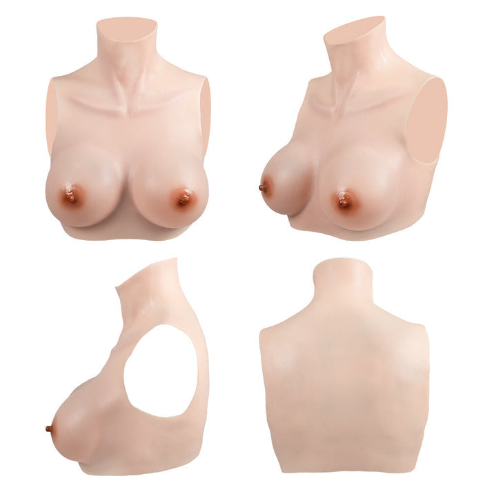Realistic Skin Tone Breast Forms 1G