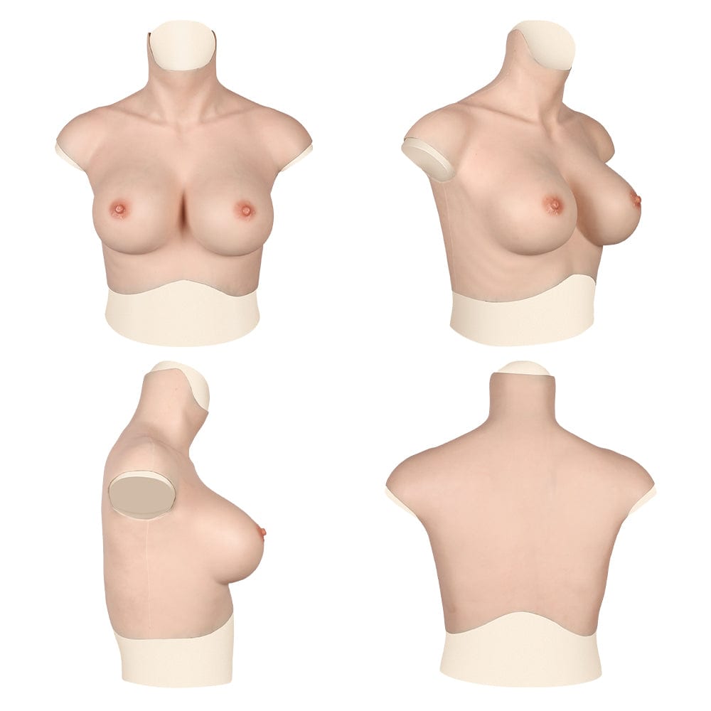 High Collar Silicone Breastplate 7G