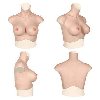 High Collar Silicone Breastplate 7G