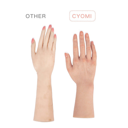 Female Life Size Hand with Acrylic nail